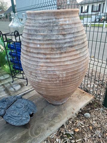 Grote terracotta griekse tuinvaas! 97cm hoogte! EYECATHER  beschikbaar voor biedingen