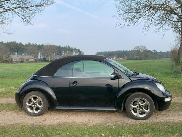 New Beetle Cabriolet 1.4, Auto's, Volkswagen, Particulier, Beetle (Kever), Airbags, Airconditioning, Alarm, Elektrische buitenspiegels