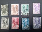 België postzegels nr 411/418 gestempeld lot 133B, Ophalen of Verzenden, Gestempeld