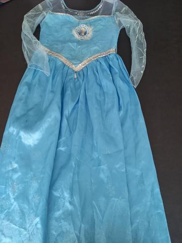 Robe de princesse Disney Elsa Frozen tailles 122-128 