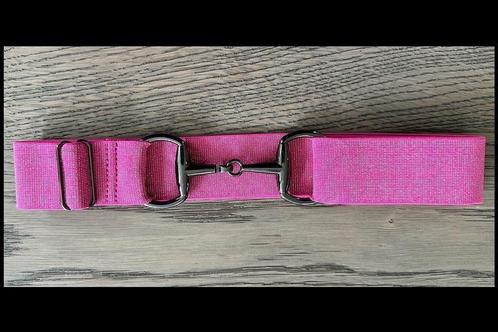 Glitter Roze - Zwart - Paardrij Riem - Trensriem - Paardrijr, Dieren en Toebehoren, Paardrijkleding, Nieuw, Dames, Kinderen, Overige typen