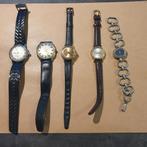 Lot 5 vintage polshorloges – Swiss Made, Ophalen