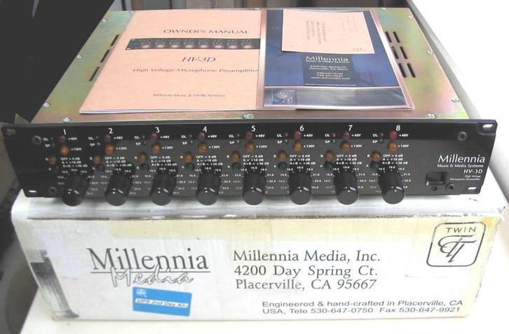MILLENNIA, Audio, Tv en Foto, Versterkers en Ontvangers, Zo goed als nieuw, Overige merken, Ophalen of Verzenden