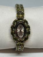 Zilveren Horloge met Kleurveranderende Zultaniet zilver 925, Handtassen en Accessoires, Horloges | Dames, Overige merken, Polshorloge
