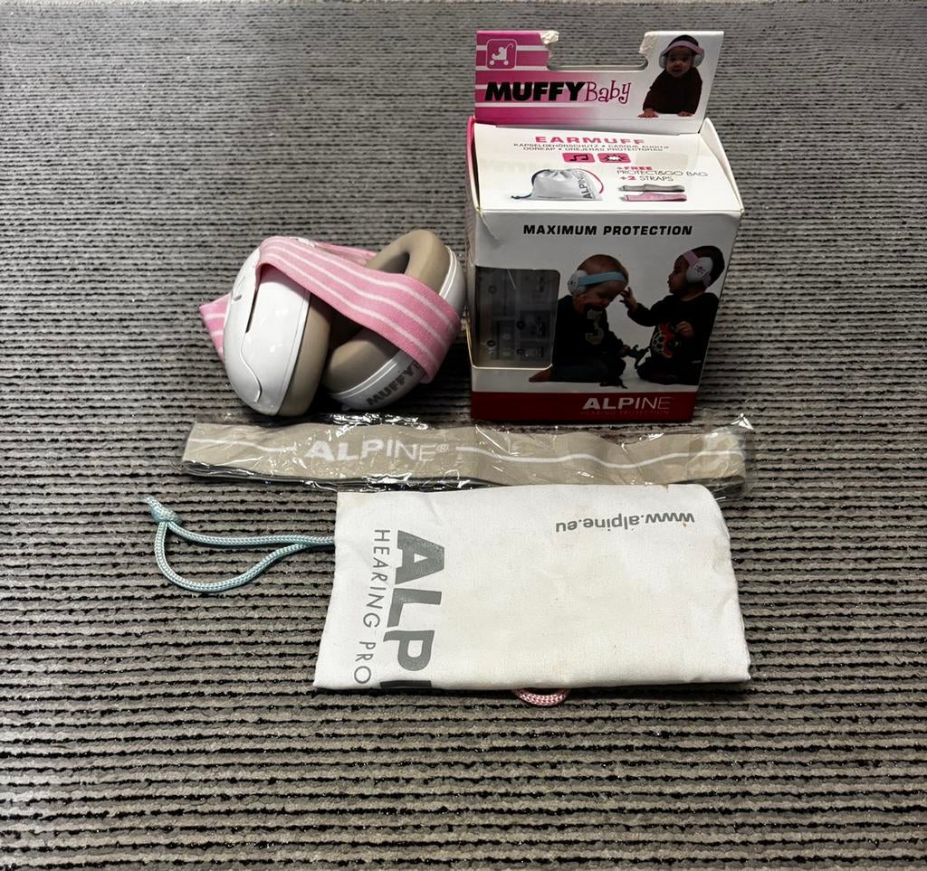 ALPİNE Muffy Baby-hoofdtelefoon hoortoestel, Kinderen en Baby's, Kinderspulletjes, Gebruikt, Ophalen