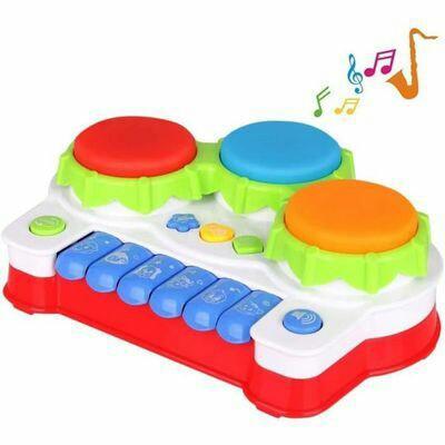 Piano et Tambour, Jouet pour Bébé, Enfants & Bébés, Jouets | Jouets de bébé, Comme neuf, Avec lumière, Enlèvement