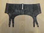 Latex Jarretellengordel 4 Knopen, Verzenden, Zwart, Overige typen
