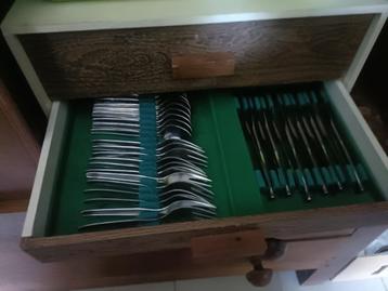 Ensemble de couverts, Enlèvement, Utilisé, Inox ou Chrome, Ensemble de couverts