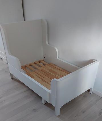 Ikea BUSUNGE Meegroeibed, Kinderen en Baby's, Kinderkamer | Bedden, Nieuw, 70 tot 85 cm, Lattenbodem, 140 tot 160 cm