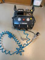 traaglopende compressor, Doe-het-zelf en Bouw, Compressors, Ophalen, Gebruikt, 6 tot 10 bar, 200 tot 400 liter/min