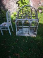 Oude Victoriaanse volière uit de 19e eeuw, Dieren en Toebehoren, Ophalen of Verzenden, Gebruikt, Hout, Volière