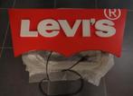 Levi's lichtreclame XL., Verzamelen, Zo goed als nieuw, Ophalen, Lichtbak of (neon) lamp