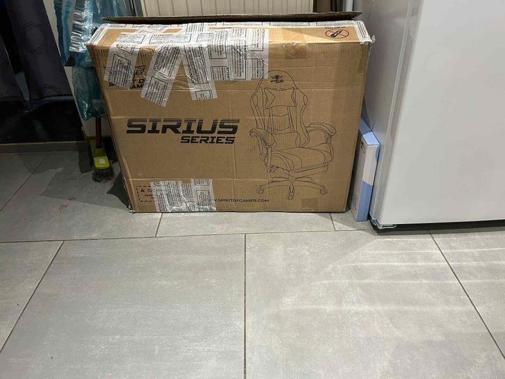 Fauteuil gamer, Maison & Meubles, Chaises de bureau, Neuf, Chaise de bureau, Noir, Chaise de bureau de gaming, Enlèvement ou Envoi