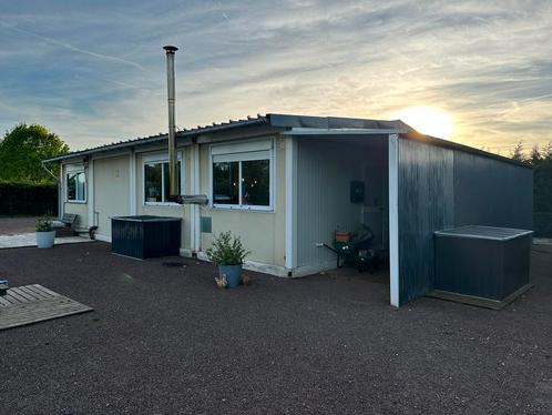 Wooncontainer/tijdelijke woonst 96 m2 - 3 slaapkamers, Immo, Huizen en Appartementen te koop