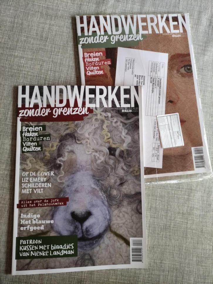 Handwerken zonder grenzen (2 nummers), Boeken, Hobby en Vrije tijd, Nieuw, Ophalen of Verzenden