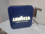 Originele Lavazza Licht reclamebord torino italia 45x45 cm, Reclamebord, Ophalen of Verzenden, Zo goed als nieuw