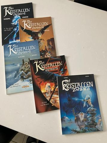 Het kristallen zwaard (eerste 5 strips = € 10) beschikbaar voor biedingen