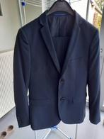donkerblauw kostuum - maat 46, Kleding | Heren, Kostuums en vesten, Ophalen, WE, Blauw, Zo goed als nieuw