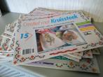 15 boekjes met kruisjessteek! Met patronen ! Alles 10 euro, Enlèvement, Comme neuf