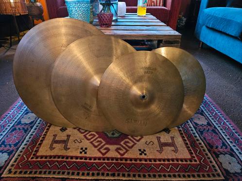 Vintage Sabian Cymbal Set. 1983, Muziek en Instrumenten, Drumstellen en Slagwerk, Zo goed als nieuw, Overige merken, Ophalen of Verzenden