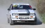 Toyota AE86-rally, Auto's, Toyota, Achterwielaandrijving, Corolla, Handgeschakeld, Particulier