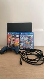 Ps4 slim 500GB + controller + 4 games, Games en Spelcomputers, Ophalen of Verzenden, Met 1 controller, Slim, 500 GB