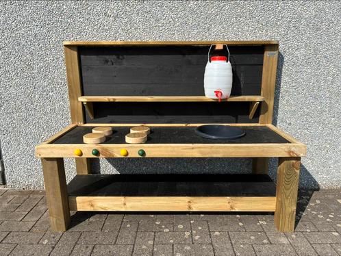 Nieuw houten modderkeuken voor buiten, Kinderen en Baby's, Speelgoed | Buiten | Speelhuisjes, Nieuw, Hout, Ophalen