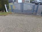 Automatische poort, Tuin en Terras, Ophalen, Gebruikt, Staal, 100 tot 150 cm
