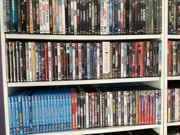+/- 1100 Films en honderden series + opbergmappen te koop beschikbaar voor biedingen