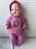 147. Babyborn: Nieuwe roze jogging met aapje, Kinderen en Baby's, Speelgoed | Poppen, Ophalen of Verzenden, Nieuw, Babypop