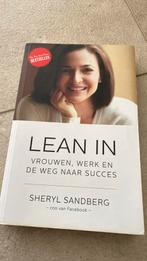 Lean in NL versie, Gelezen, Sheryl Sandberg, Ophalen of Verzenden