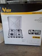 Kookplaat voor camping of buitenkeuken, Elektronische apparatuur, Kookplaten, Ophalen, Nieuw, 4 kookzones, Gas