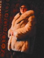 PRACHTIGE BONTJAS IN VOS, Kleding | Dames, Jassen | Winter, Ophalen, Beige, Maat 46/48 (XL) of groter, Zo goed als nieuw