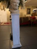 Pilaar staander echt marmer sokkel 78 H en 22x22, Ophalen, Gebruikt