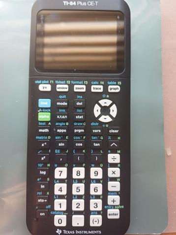 Rekenmachine TI-84 Plus CE-T (Laagste Prijs, weg=weg), Enlèvement, Comme neuf