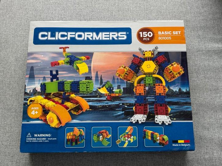 Sinterklaas/kerstmis - Clickformers NIEUW!!! (Nieuwprijs:55), Kinderen en Baby's, Speelgoed | Bouwstenen, Zo goed als nieuw, Ophalen of Verzenden