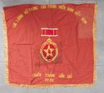 Vietnam war-Drapeau de propagande  Nord Vietnam-Vietcong, Enlèvement ou Envoi