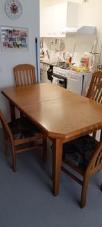 table et chaise salle à manger, Comme neuf, Enlèvement, 4 à 6 chaises