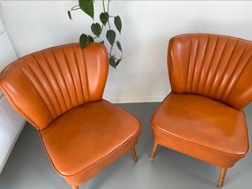 Vintage set cocktail stoelen, Enlèvement, Utilisé