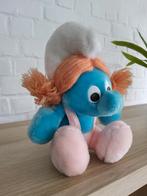 Vintage Knuffel Smurfin, Smurfin, Gebruikt, Ophalen of Verzenden, Poppetje, Figuurtje of Knuffel