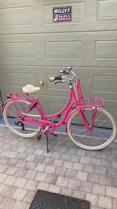 Oxford papillon meisjesfiets, Fietsen en Brommers, Fietsen | Meisjes, Zo goed als nieuw, 26 inch of meer, Handrem, Versnellingen