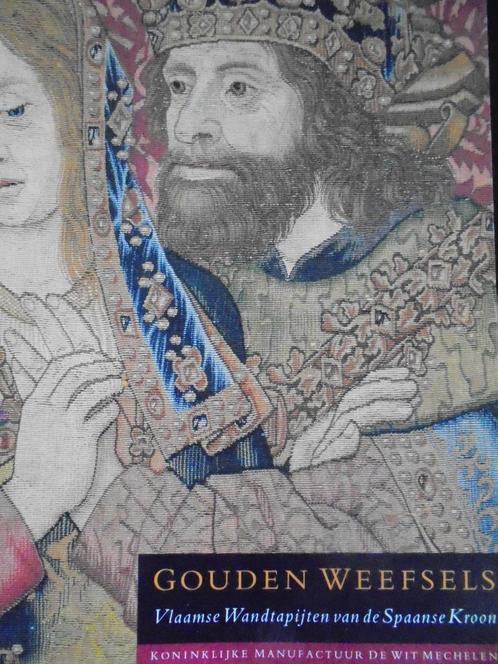 Gouden Weefsels  1  Wandtapijten, Antiek en Kunst, Antiek | Kleding en Textiel, Verzenden