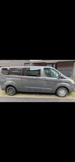 FORD TRANSIT CUSTOM DIESEL 2016 9 plaatsen, Auto's, Stof, Euro 6, Blauw, Particulier