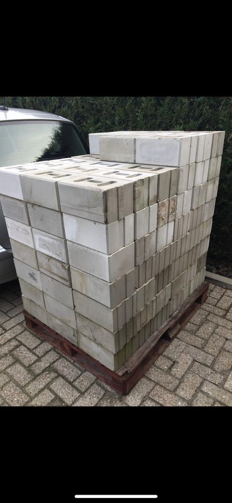 Silka kalkzandsteen blokken met toebehoren GRATIS!!!, Doe-het-zelf en Bouw, Metselstenen, Nieuw, Ophalen