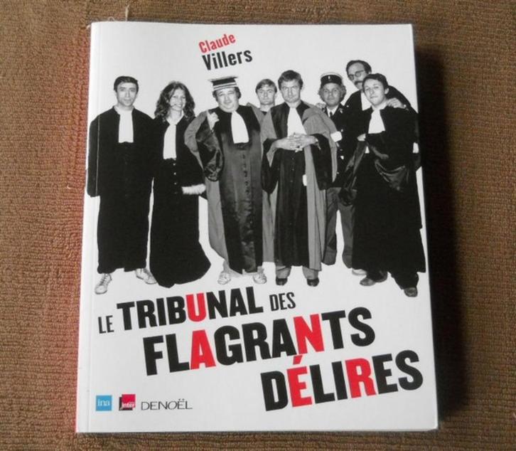 Le tribunal des flagrants délires (Claude Villers), Cd's en Dvd's, Cd's | Humor en Cabaret, Gebruikt, Ophalen of Verzenden