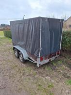 Dubbelasser aanhangwagen  750kg, Auto diversen, Aanhangers en Bagagewagens, Ophalen, Gebruikt