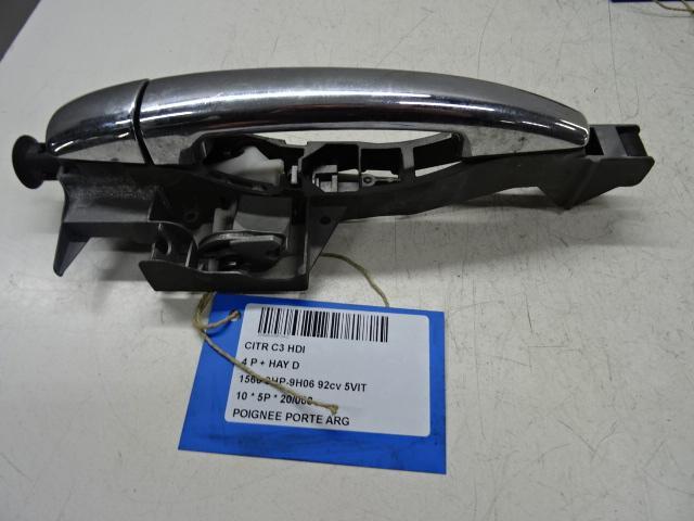 POIGNEE EXTERIEURE ARRIÈRE GAUCHE Citroën C3 (SC), Autos : Pièces & Accessoires, Carrosserie & Tôlerie, Citroën, Arrière, Gauche