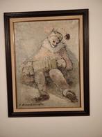 Tableau clown Jules Demeulemester, Ophalen