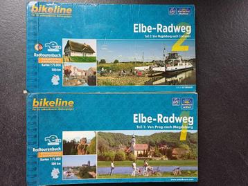 Bikeline Reisgidsen Elbe Radweg Deel I en II beschikbaar voor biedingen