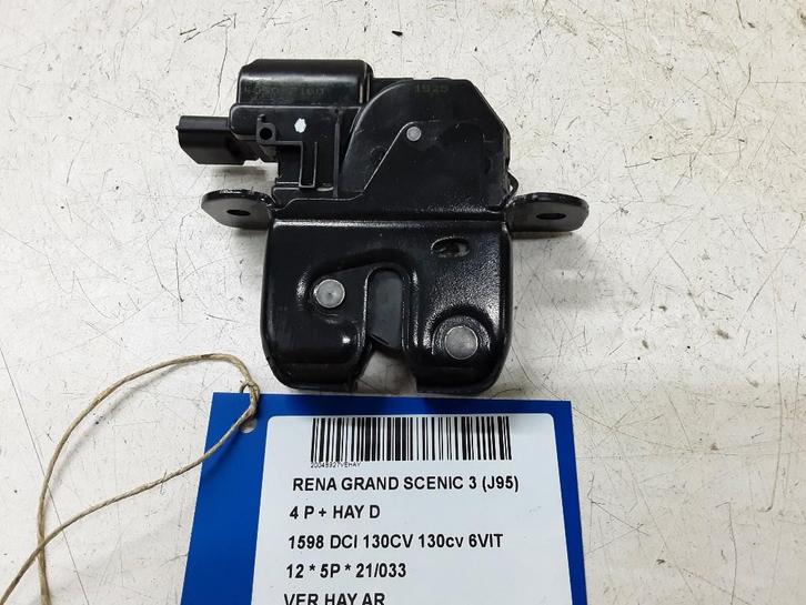 ACHTERKLEPSLOT Renault Grand Scénic III (JZ) (846300003R), Auto-onderdelen, Carrosserie, Achterklep, Renault, Gebruikt